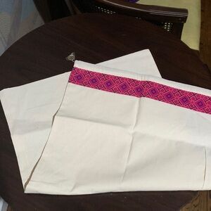 New XL Tory Burch Boot Dust Bag cover with Metal Charm, 16”x28” inches